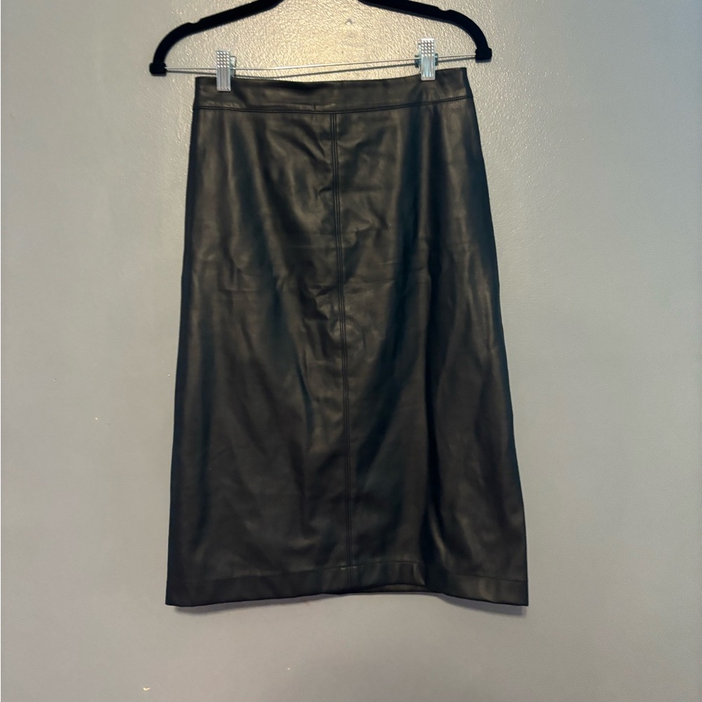 Ripley Rader Los Angeles Black Faux Leather Skirt